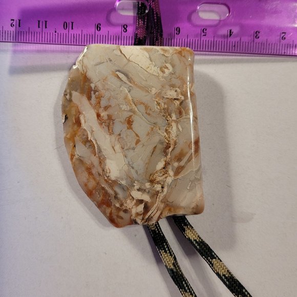 Bolo Tie - Made from Stone. - Picture 4 of 9